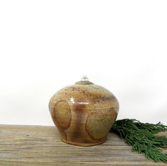 Wood Fired Oil Candle