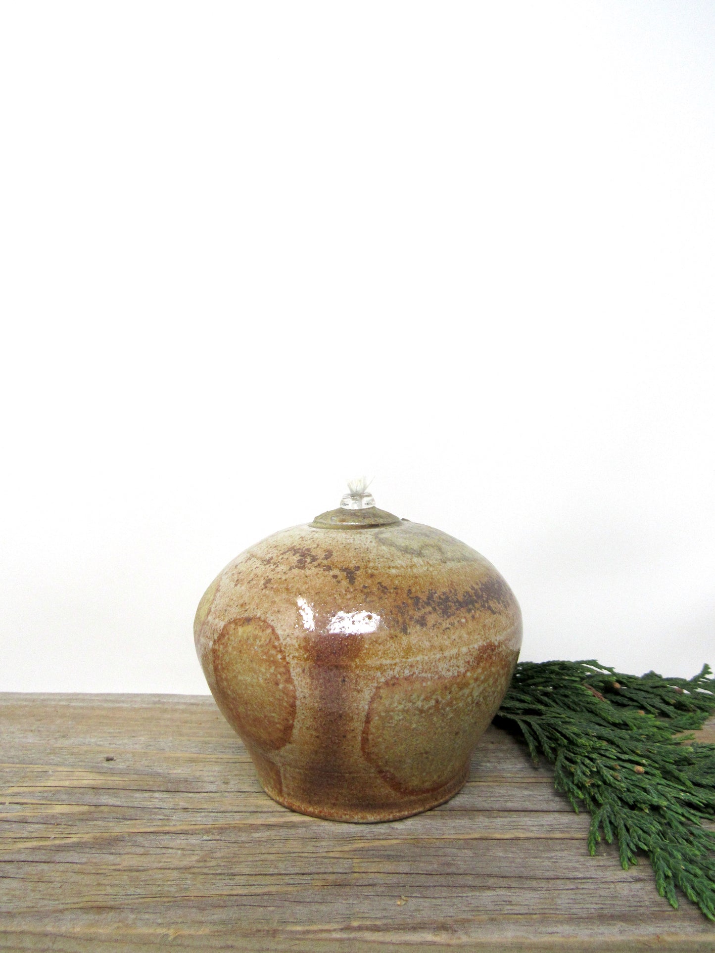 Wood Fired Oil Candle