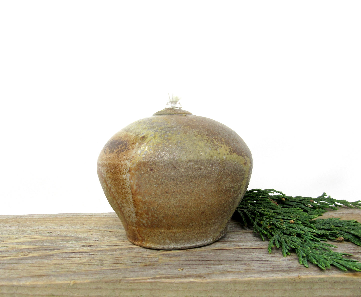 Wood Fired Oil Candle