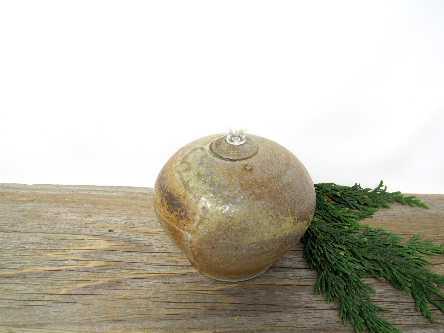 Wood Fired Oil Candle