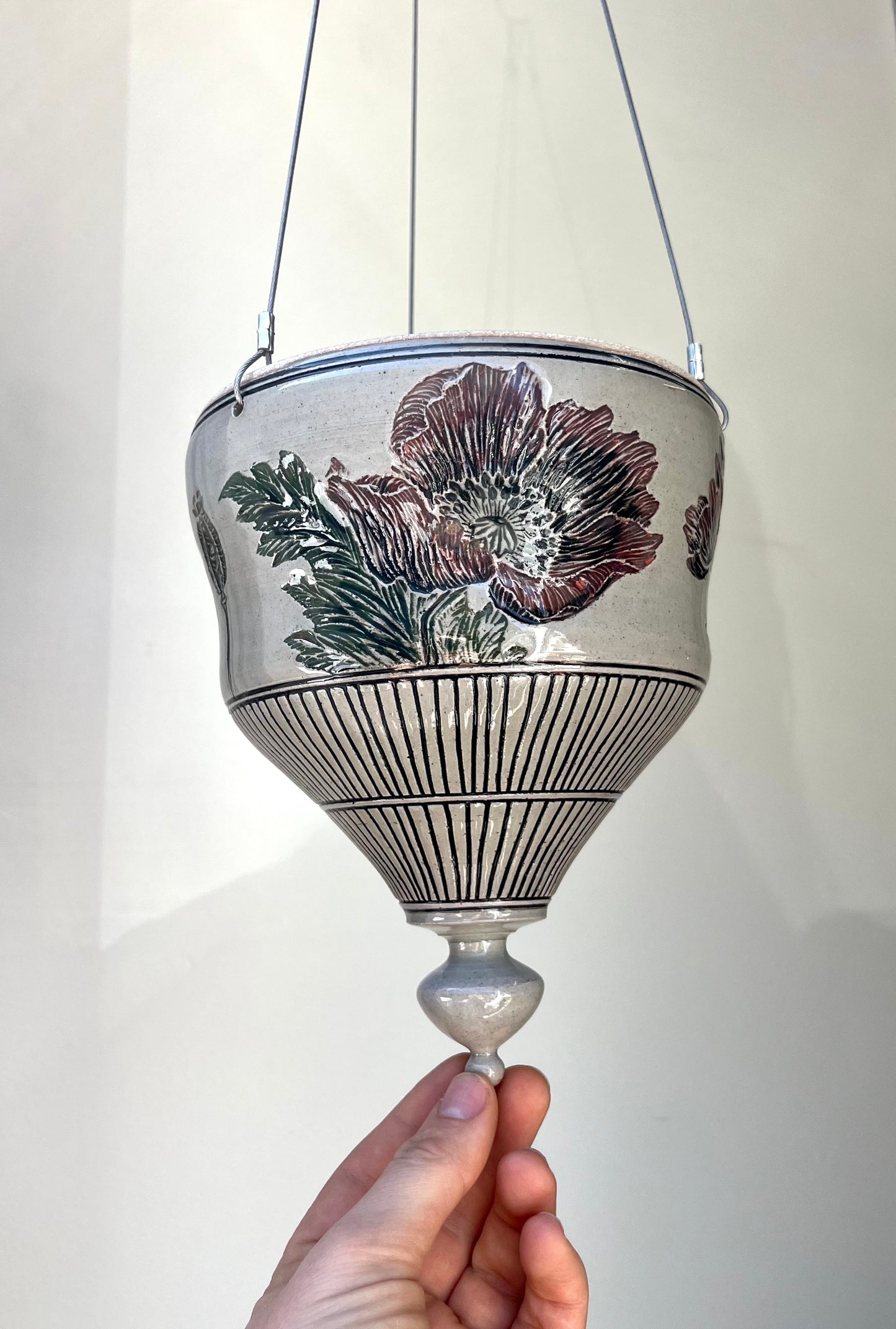 Poppy Hanging Planter #2
