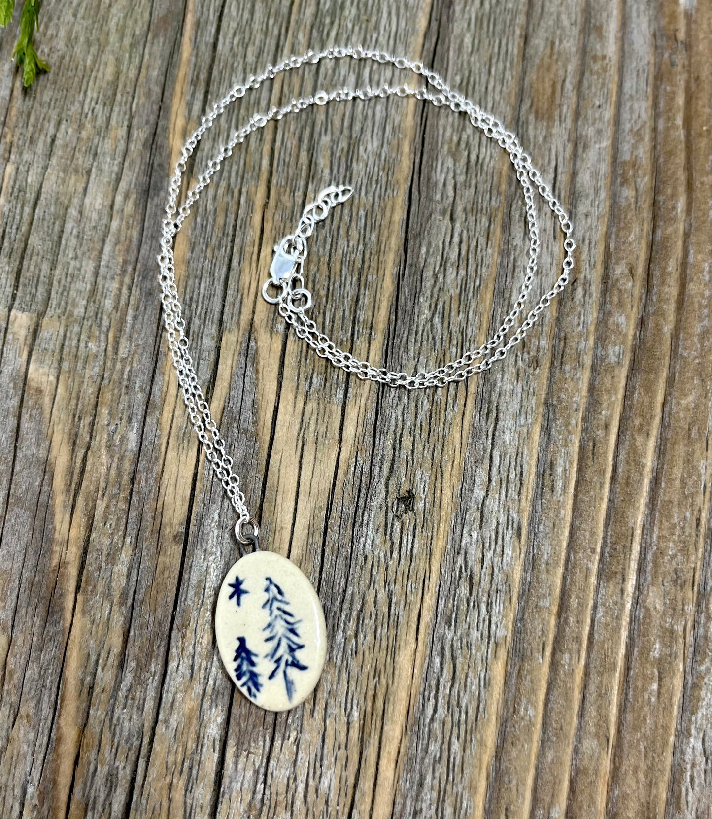 Tree Pendant on Sterling Silver