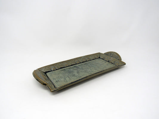 Rectangular Stamped Snack Tray
