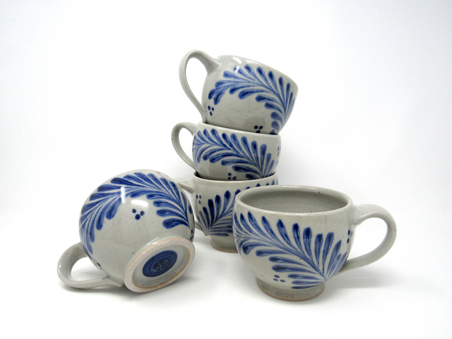 Brushwork Pattern Mugs