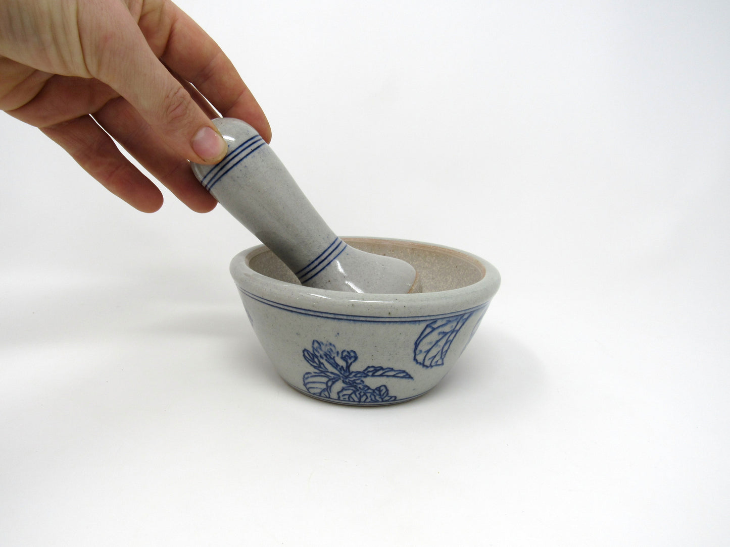 Chickadee in the Apple Tree Mortar and Pestle