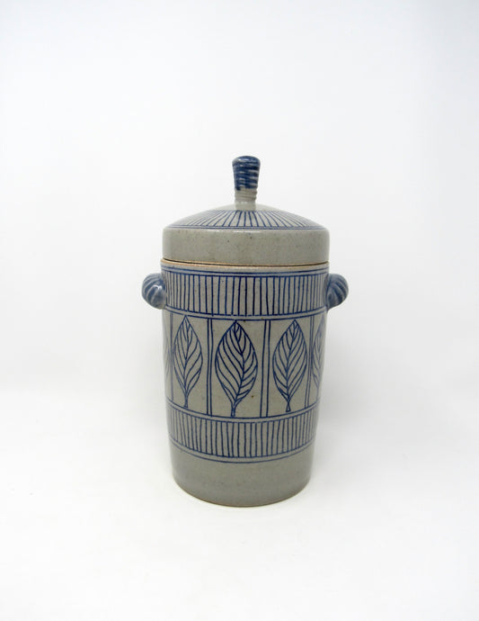 Leaf Pattern Canister, Large