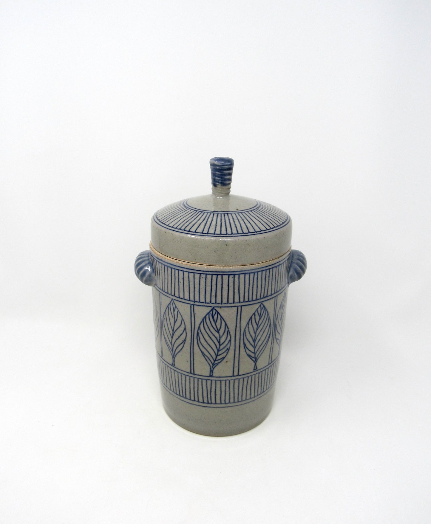 Leaf Pattern Canister, Large