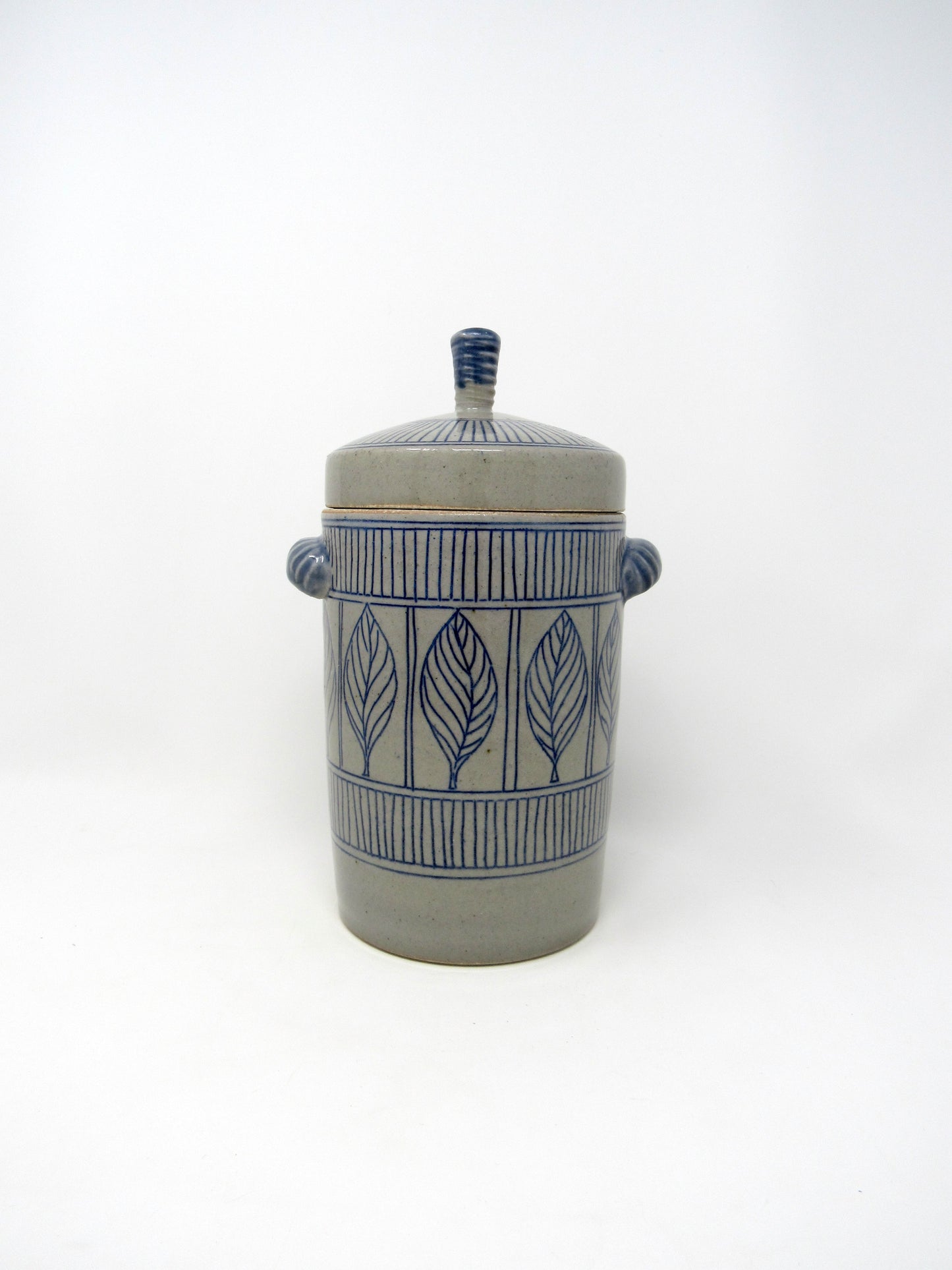 Leaf Pattern Canister, Large