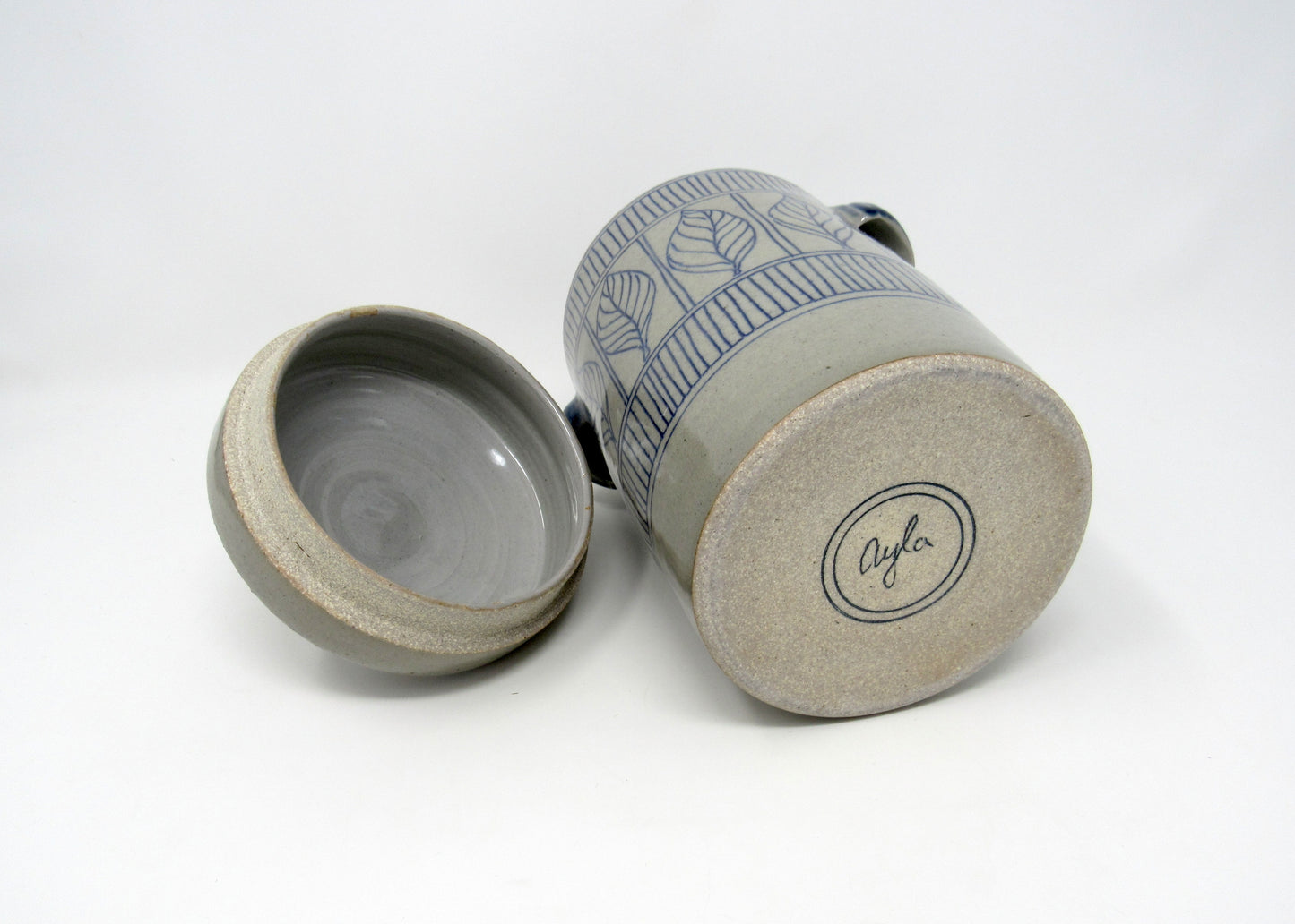 Leaf Pattern Canister, Large