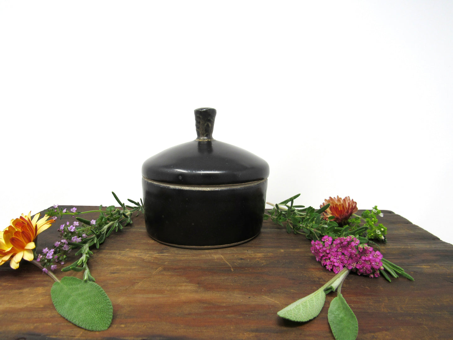 Salt Jar and Seasoning Salt Set #9 (Collab with Nettles and Petals NW)