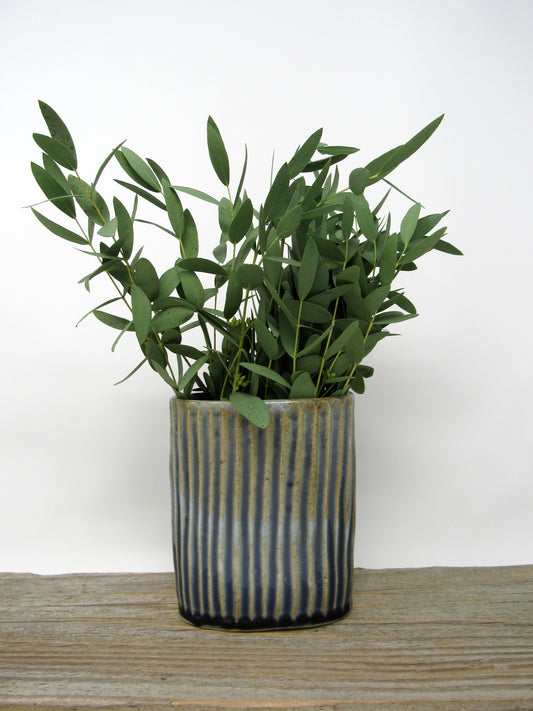 Faceted Envelope Vase #1