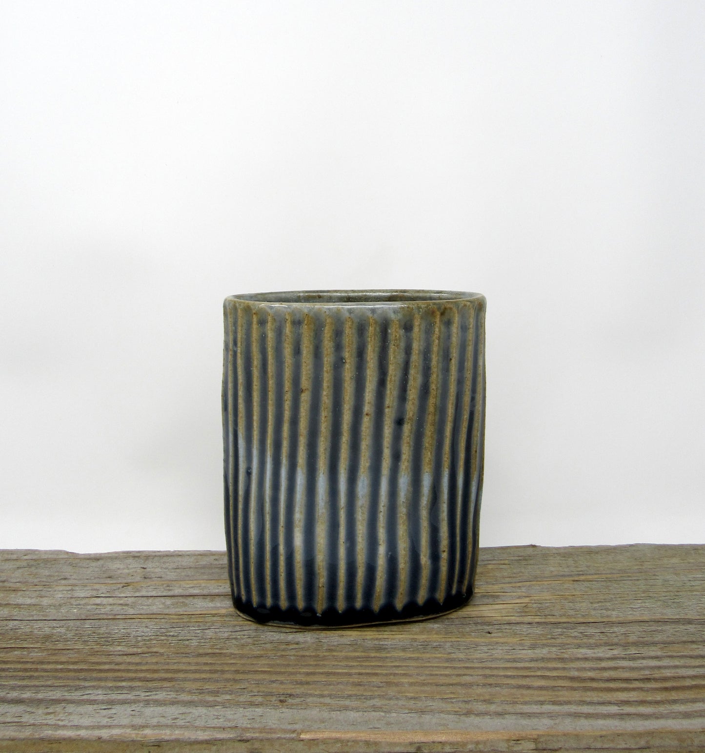 Faceted Envelope Vase #1