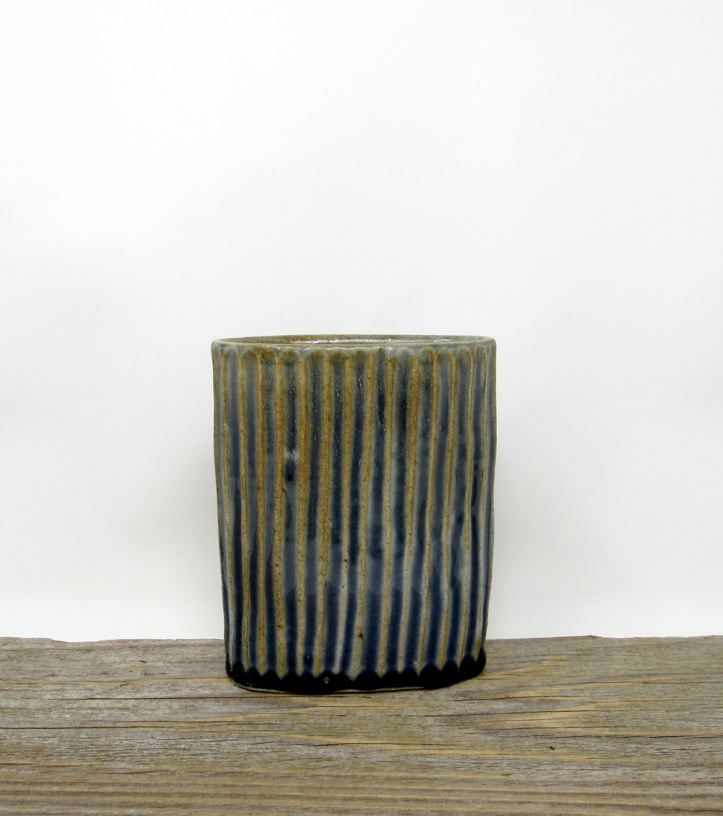 Faceted Envelope Vase #1