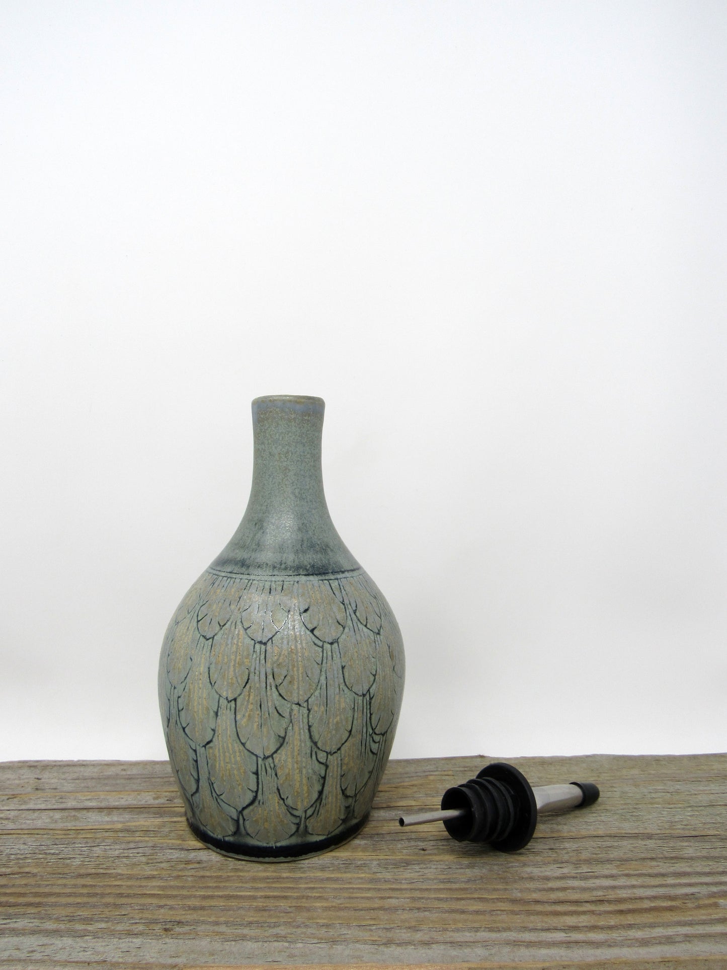 Art Deco Arches Oil Bottle
