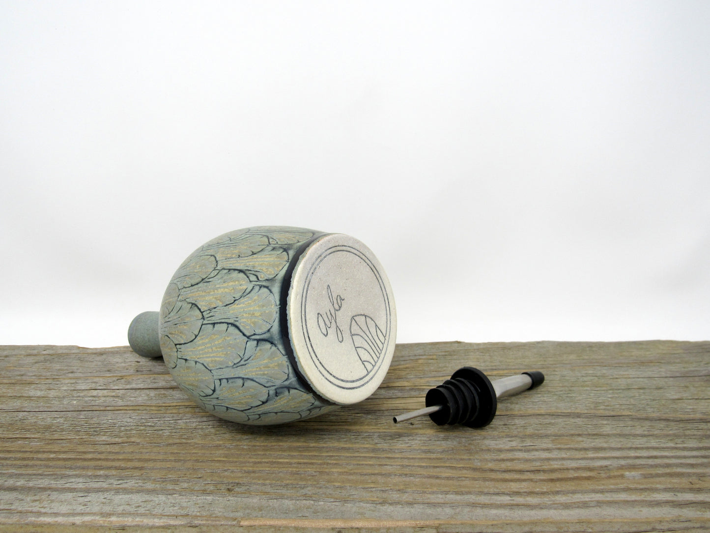 Art Deco Arches Oil Bottle
