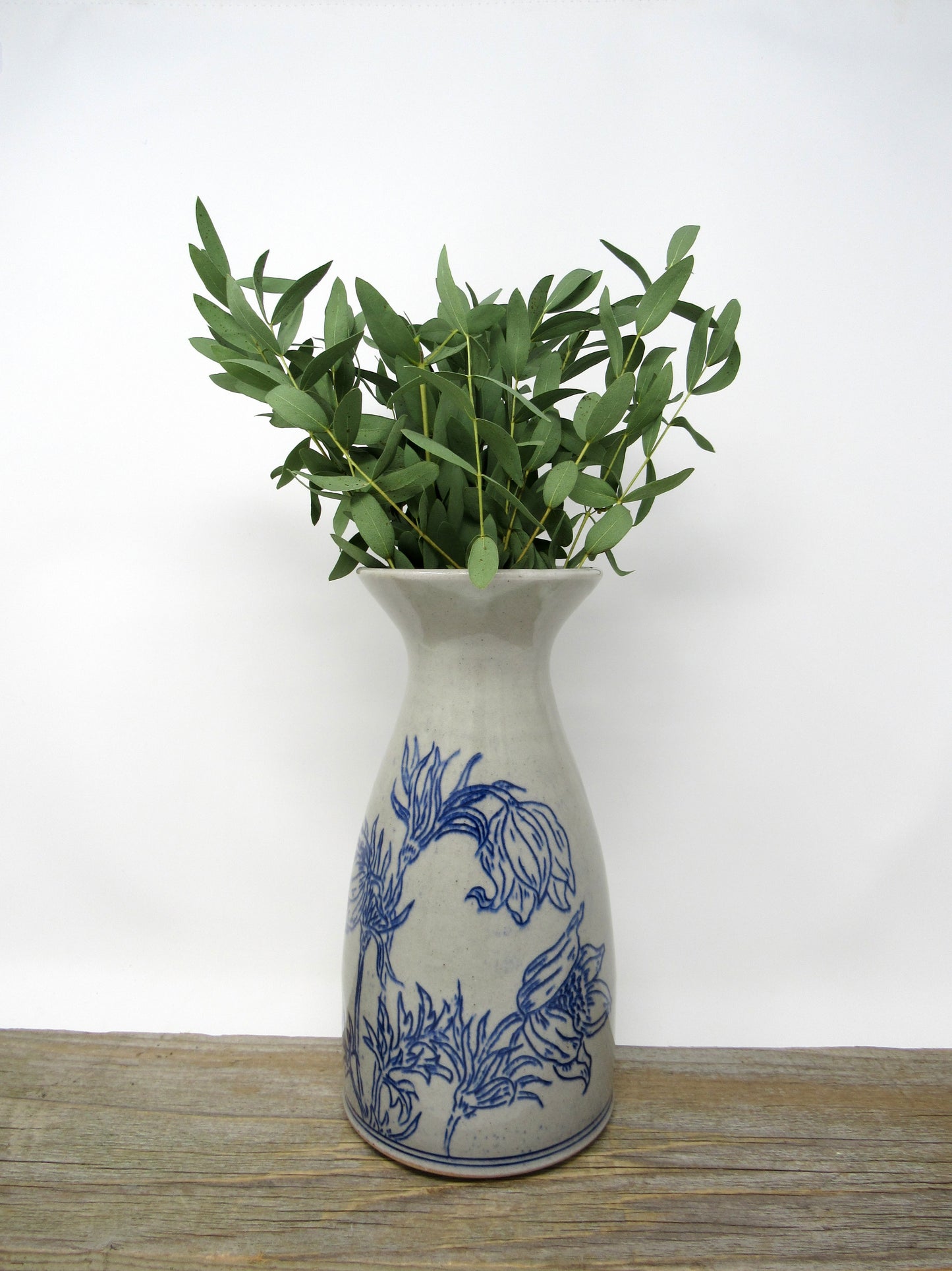 Pasqueflower Decanter Vase