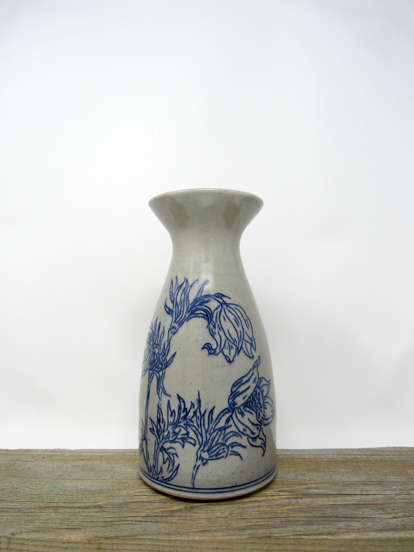 Pasqueflower Decanter Vase