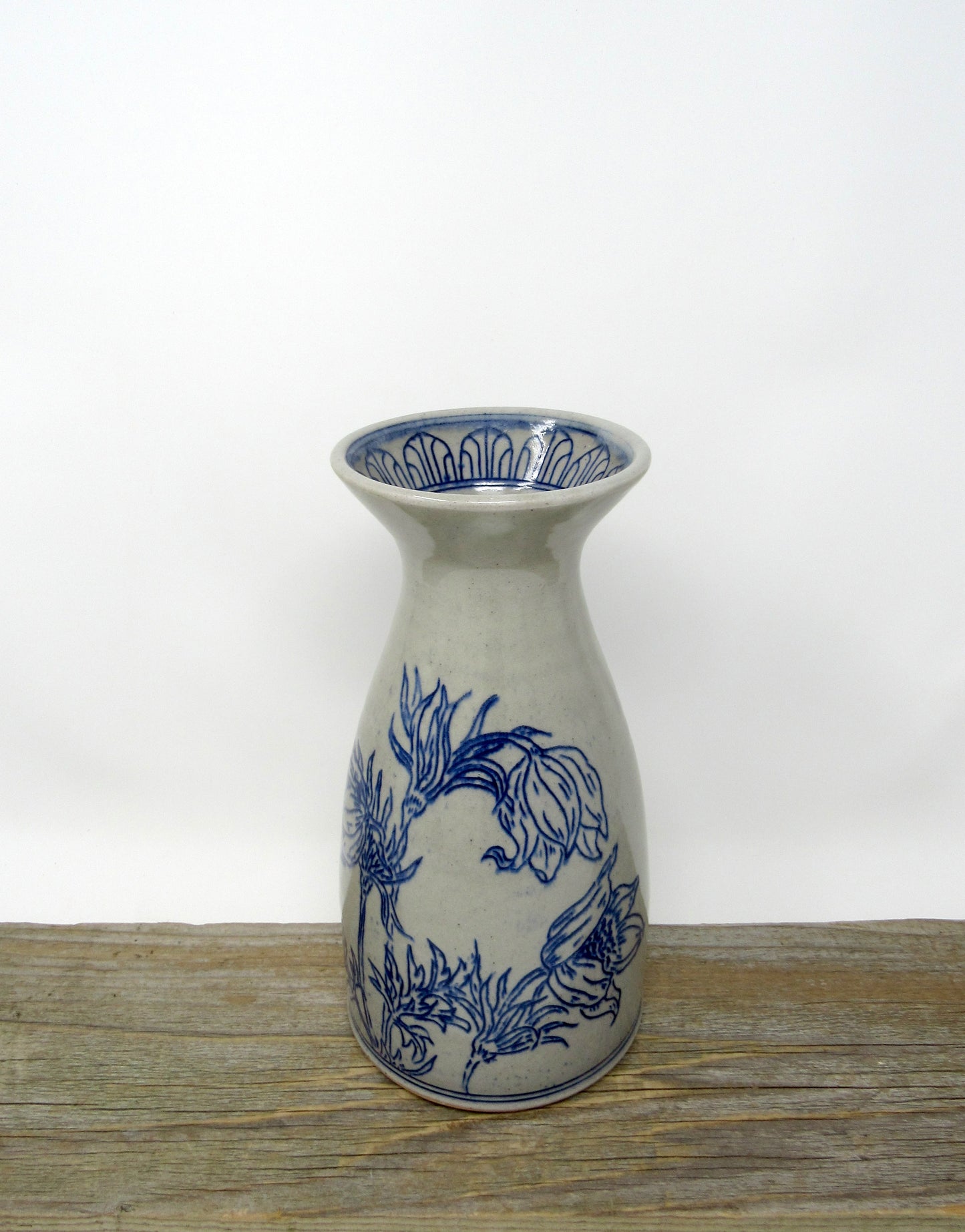 Pasqueflower Decanter Vase