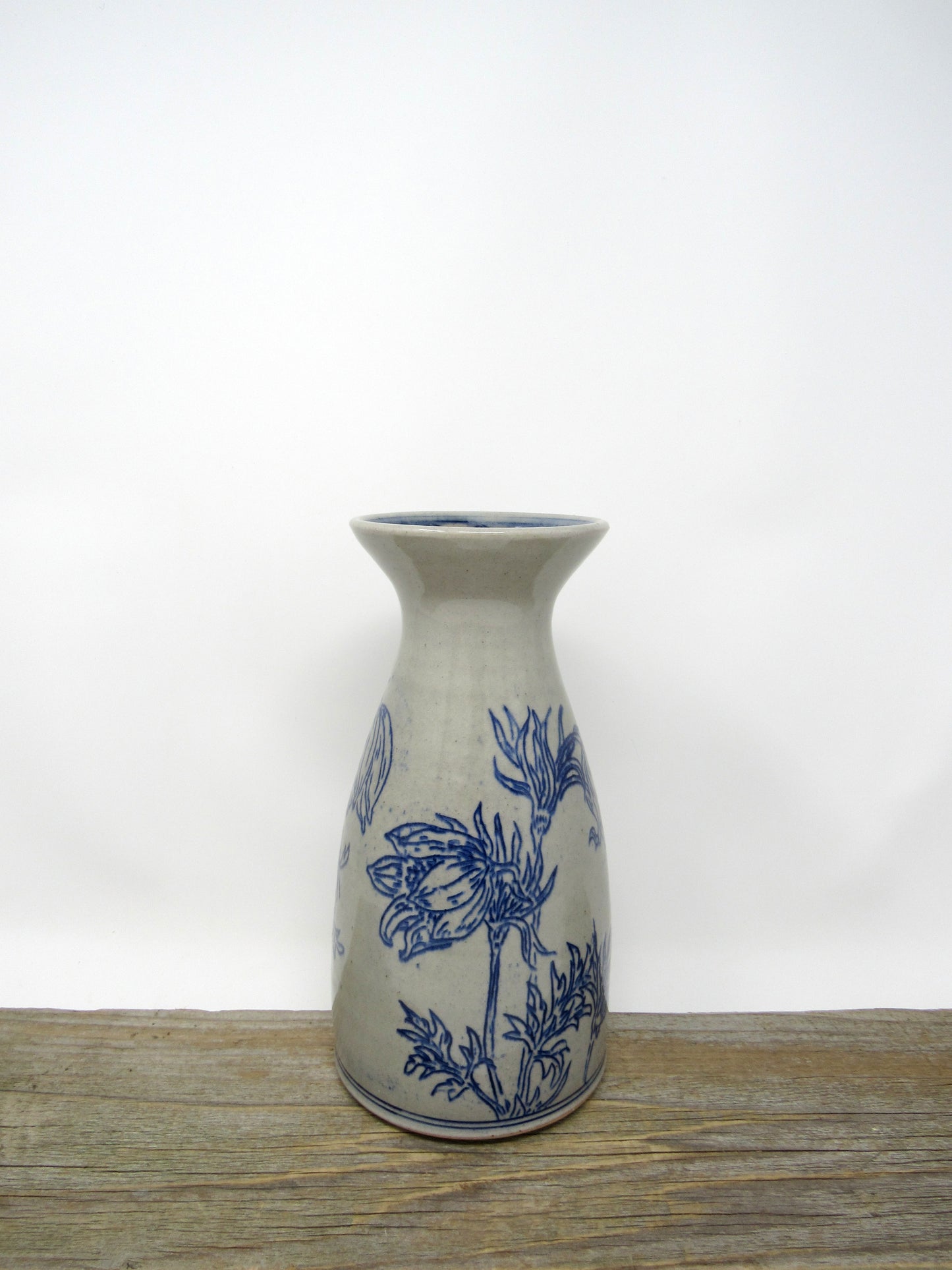 Pasqueflower Decanter Vase