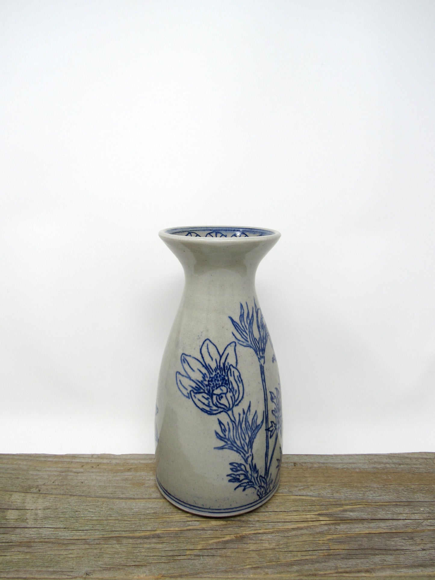 Pasqueflower Decanter Vase