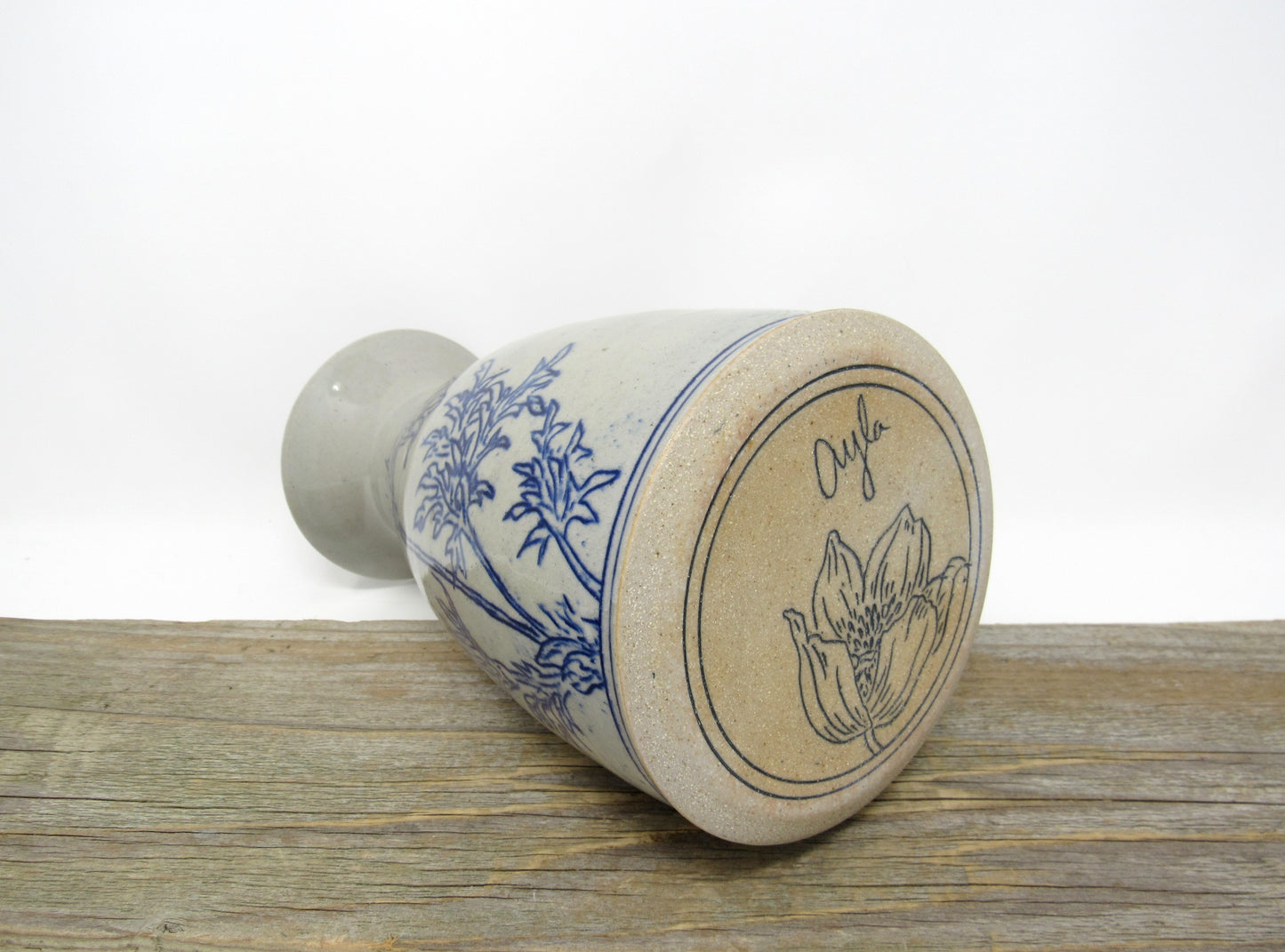Pasqueflower Decanter Vase
