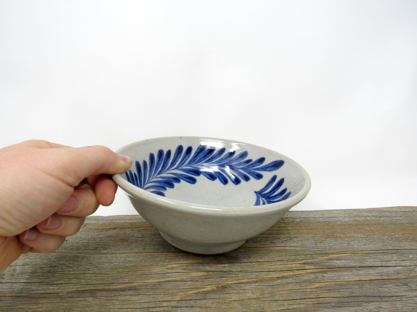 Cereal Bowl with Brushwork #2
