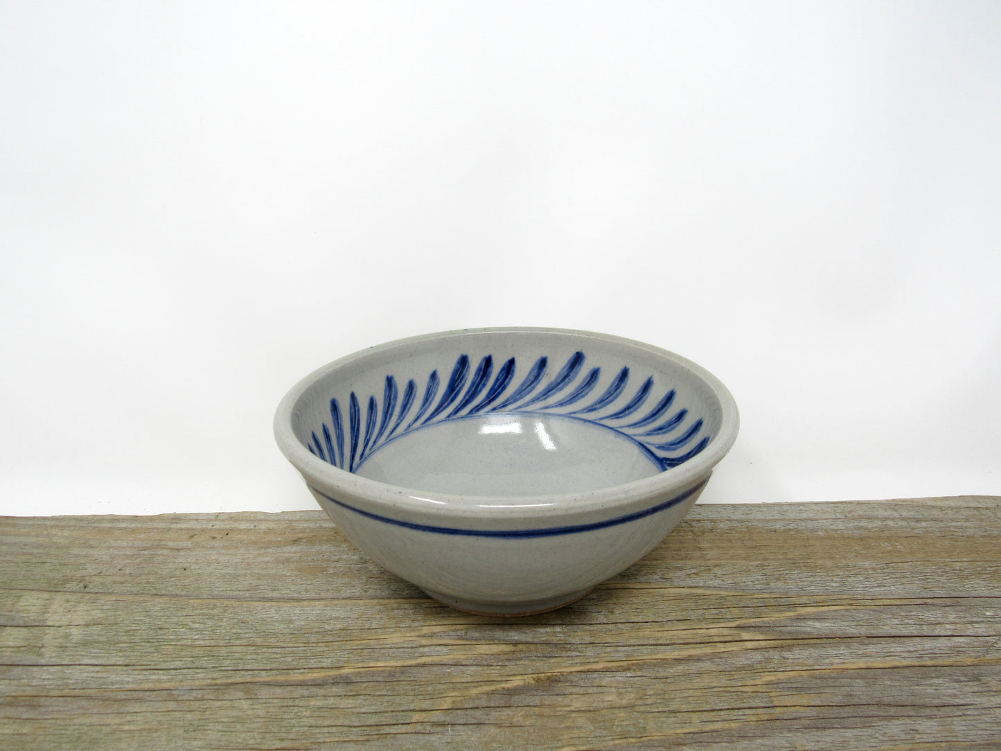 Cereal Bowl with Brushwork #3