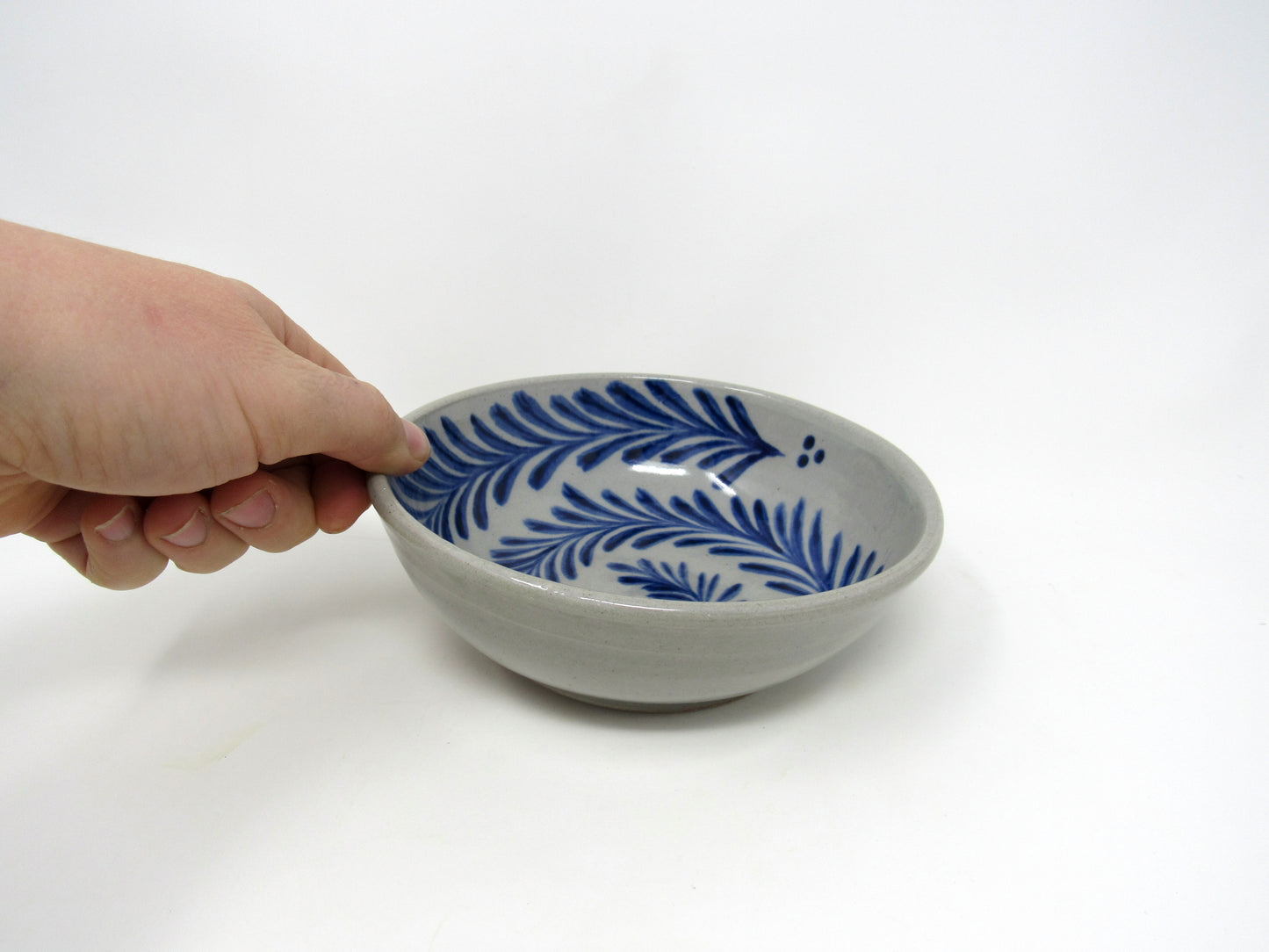 Cereal Bowl with Brushwork #5