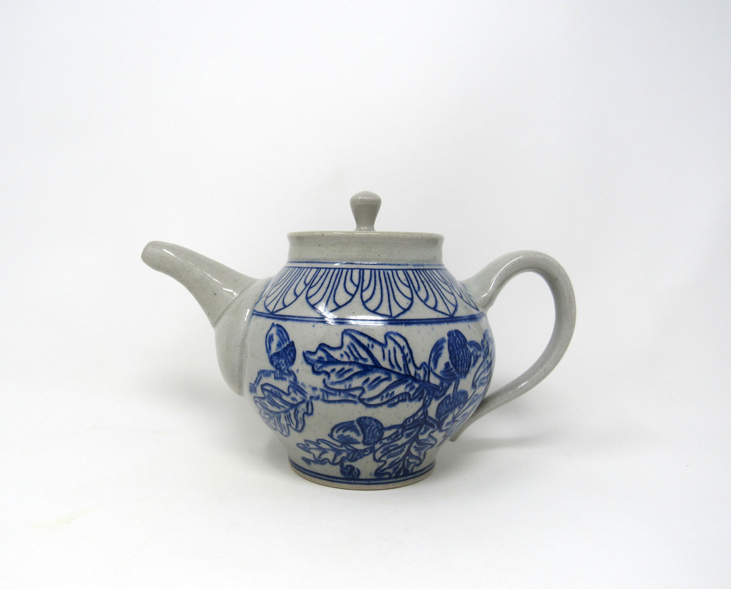 Oak and Acorn Teapot