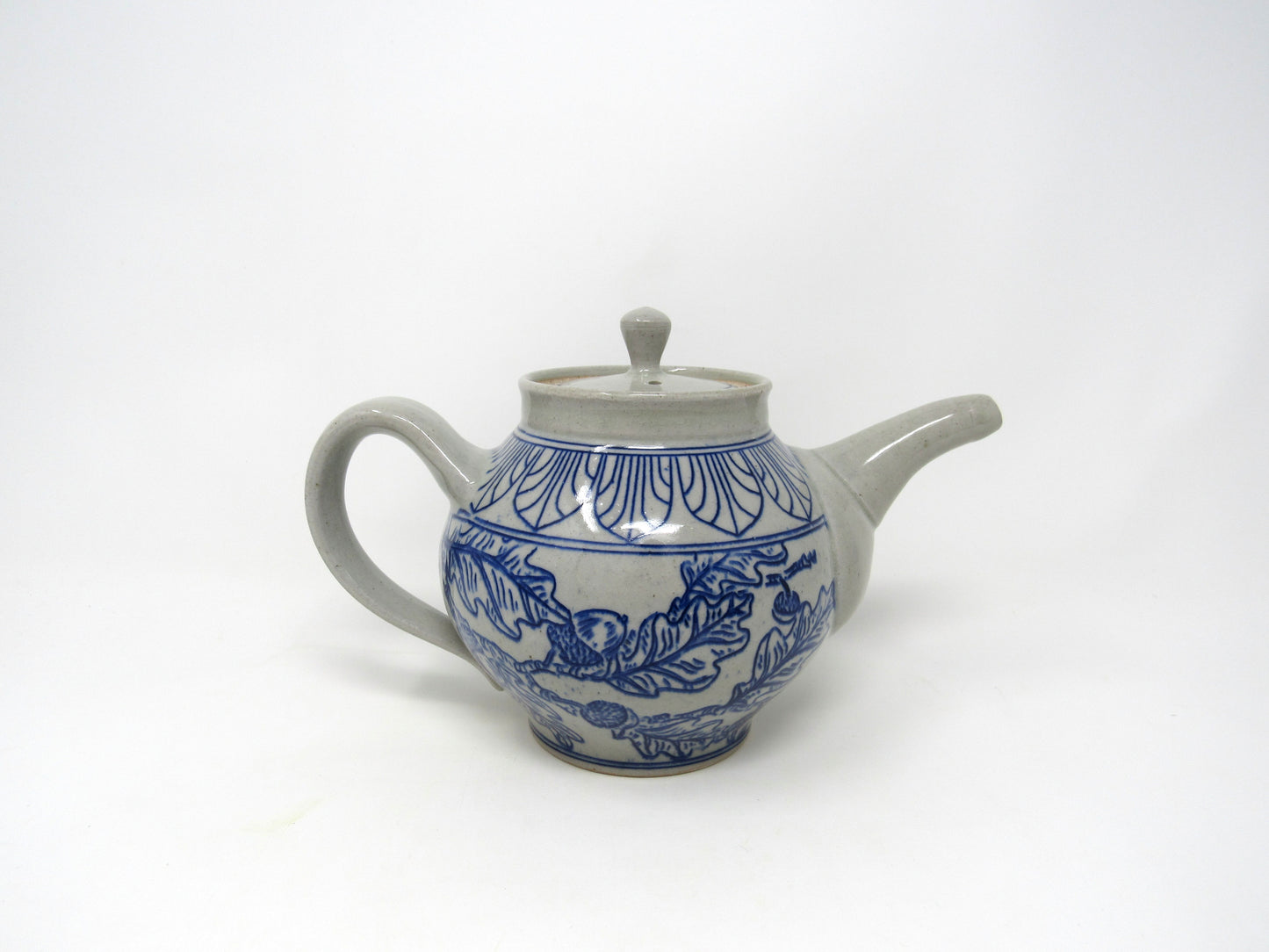 Oak and Acorn Teapot