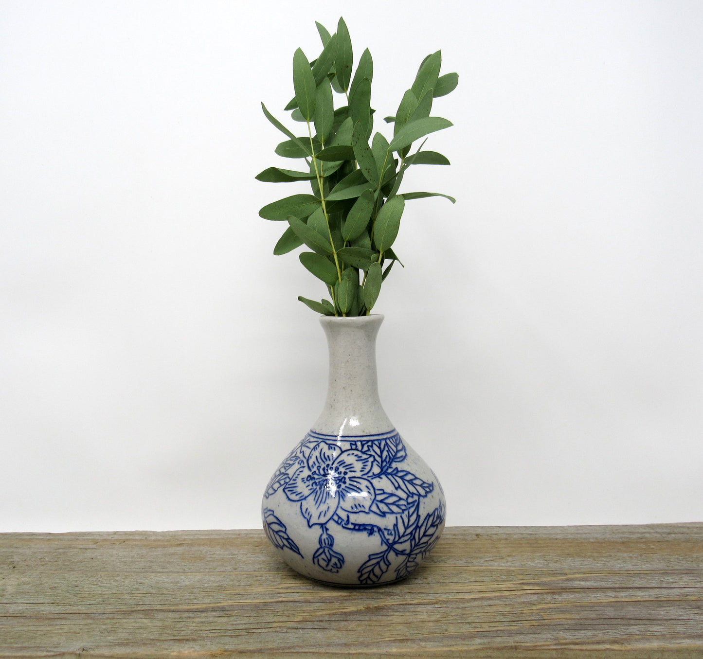 Wild Rose Bud Vase