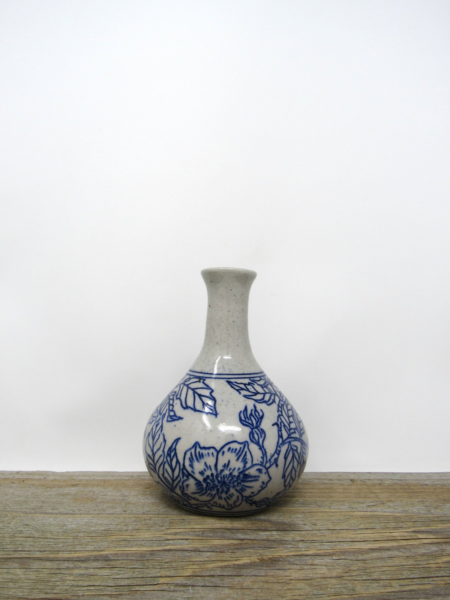 Wild Rose Bud Vase