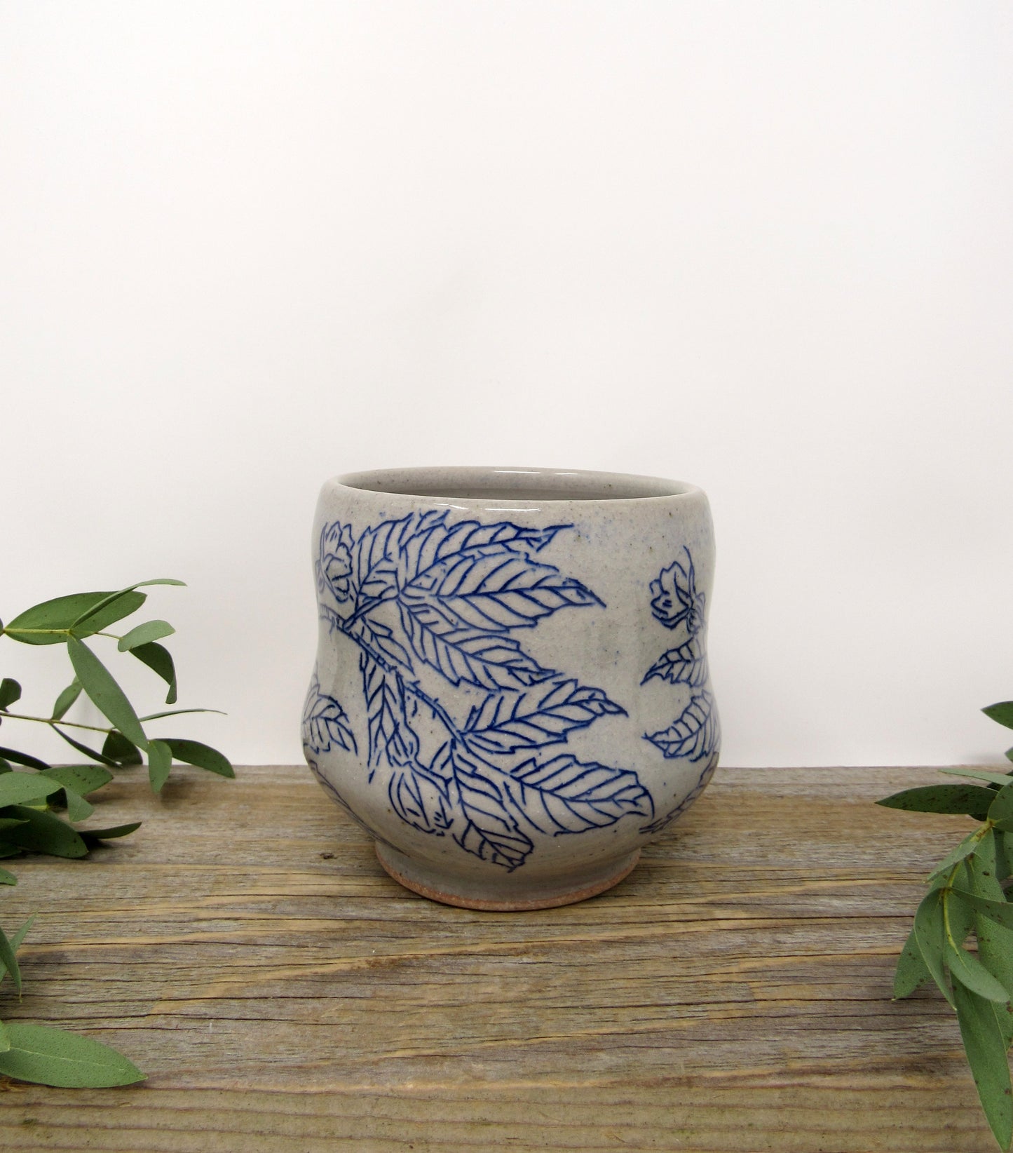 Curvy Wild Rose Mug #1