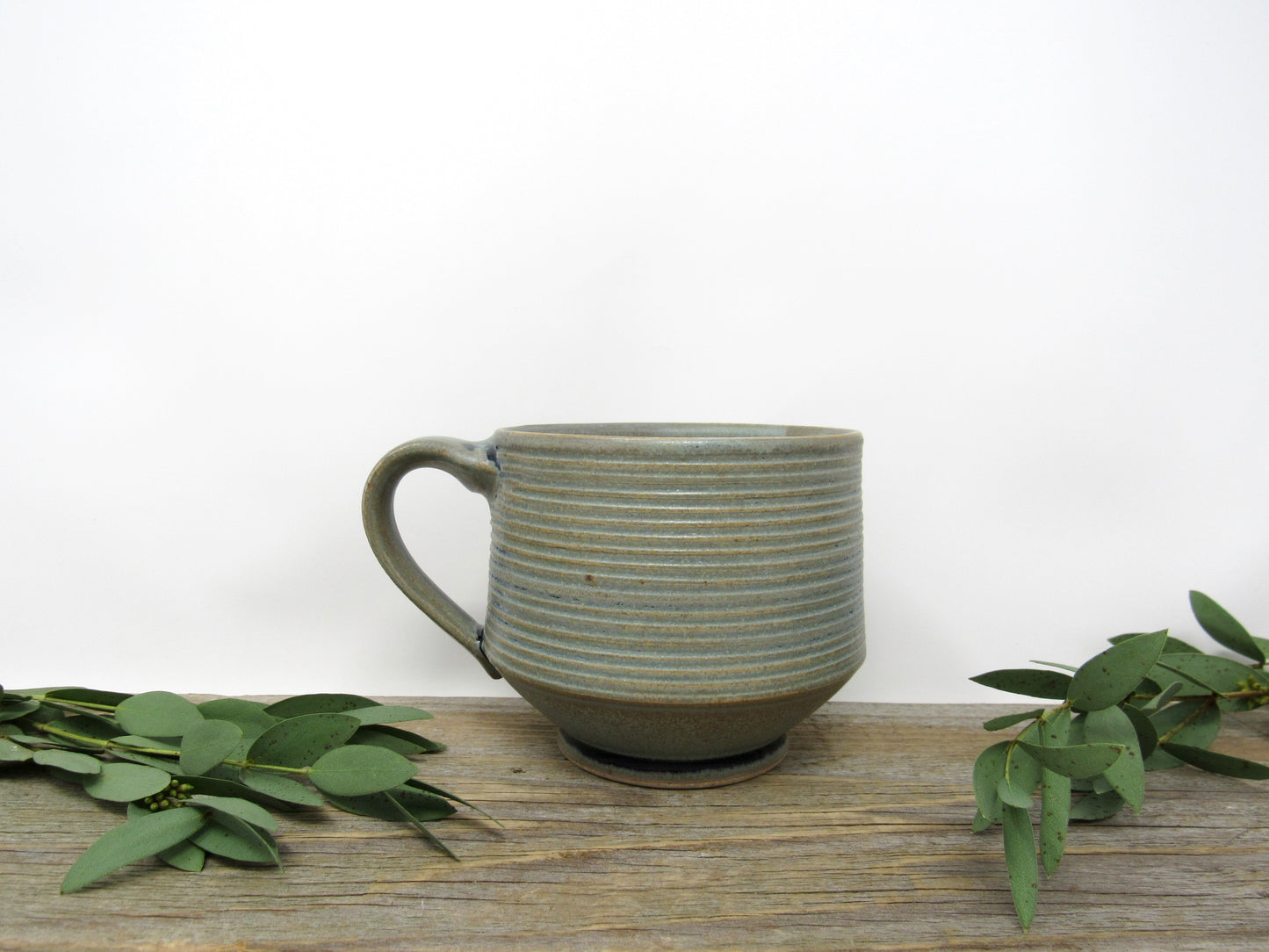 Striped Mug in Blue Ridge