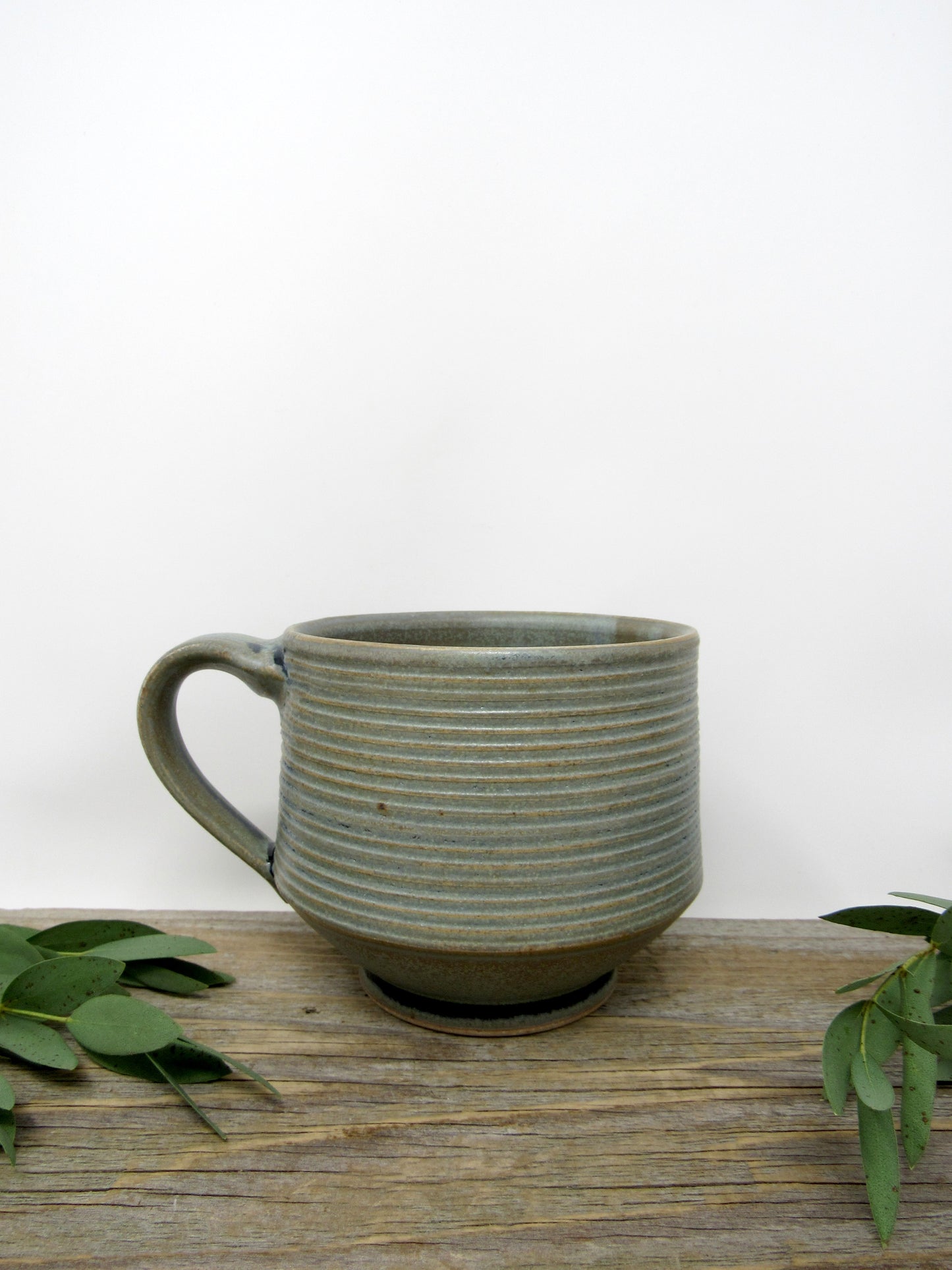 Striped Mug in Blue Ridge