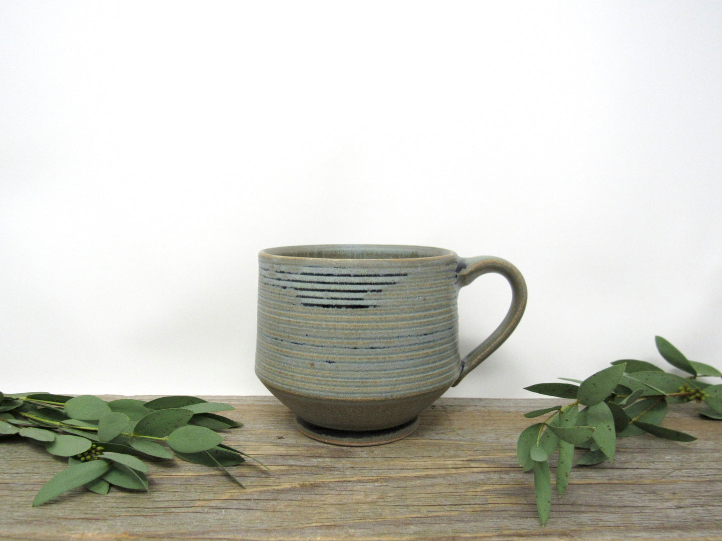 Striped Mug in Blue Ridge