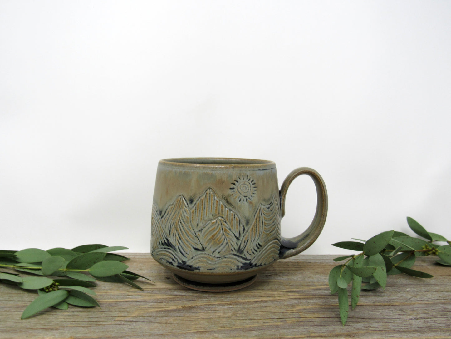Mountain Landscape Mug in Blue Ridge
