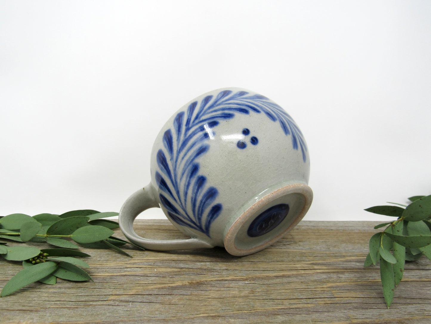 Brushwork Pattern Short Mug