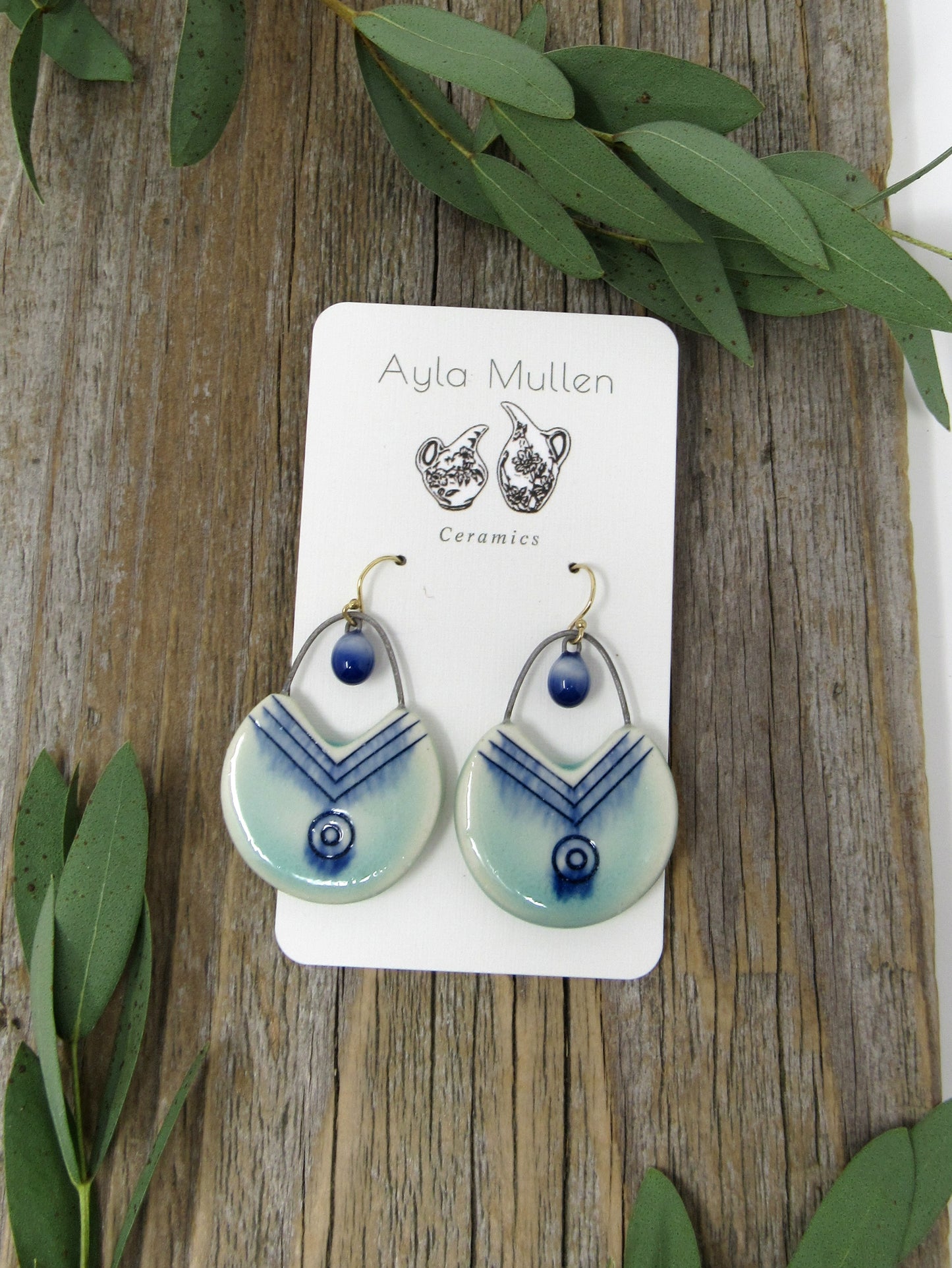 Geometric Cutout Earrings