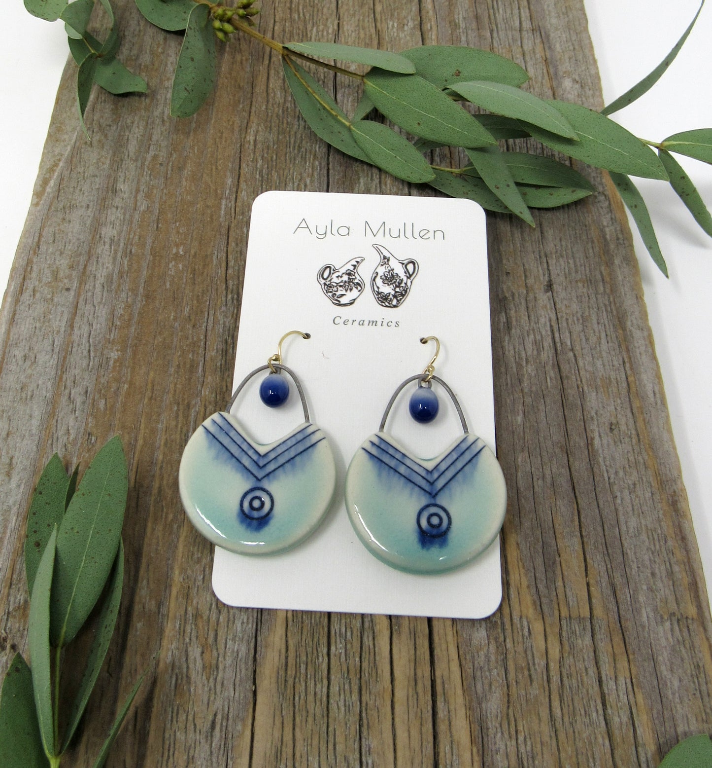 Geometric Cutout Earrings