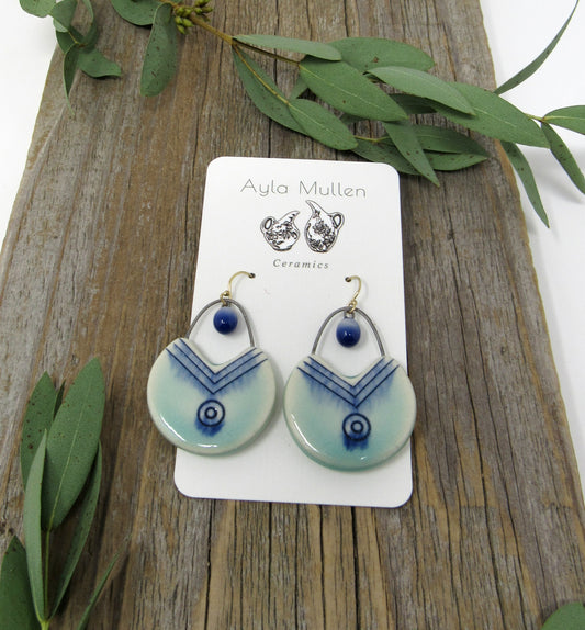 Geometric Cutout Earrings