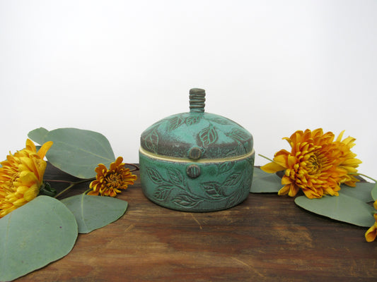 Salt Jar and Seasoning Salt Set #10 (Collab with Nettles and Petals NW)