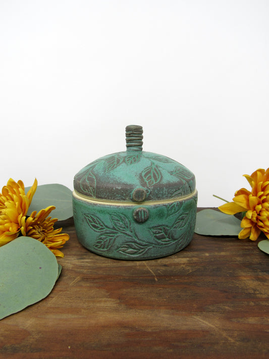 Salt Jar and Seasoning Salt Set #10 (Collab with Nettles and Petals NW)