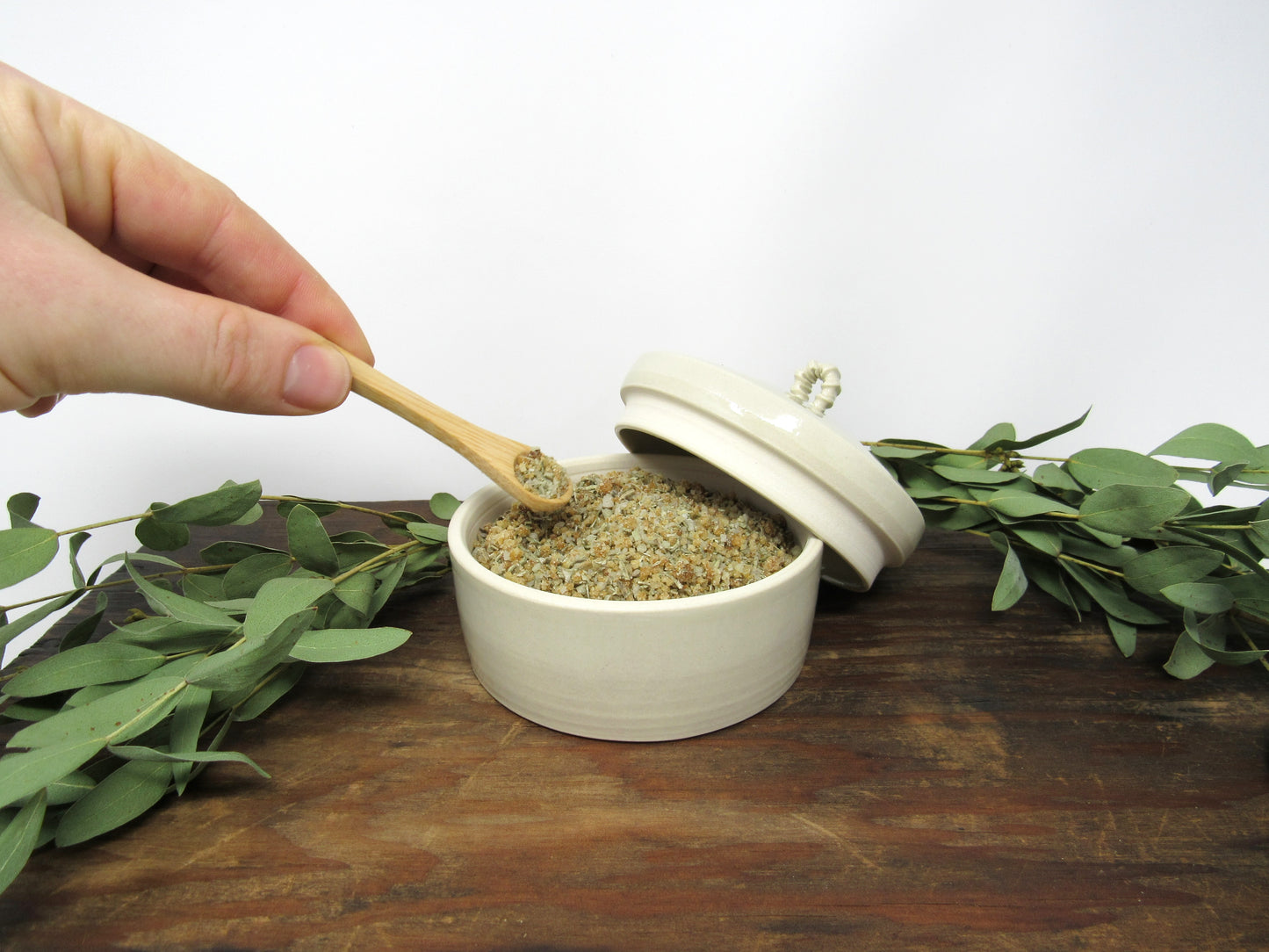 Salt Jar and Seasoning Salt Set #18 (Collab with Nettles and Petals NW)