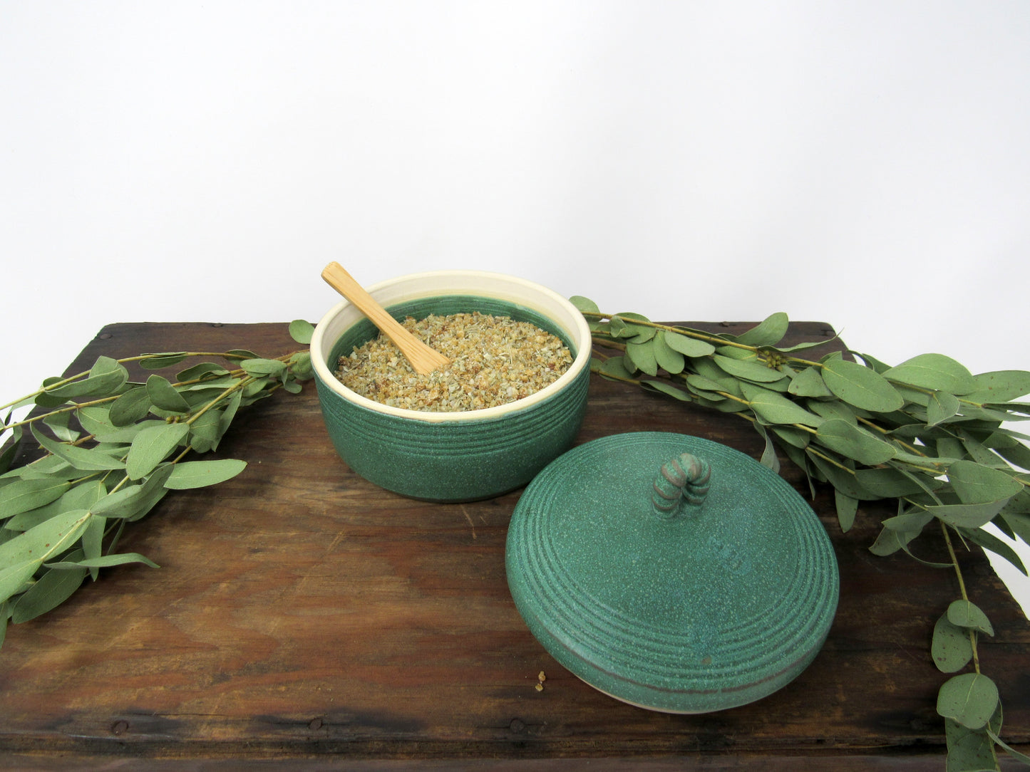 Salt Jar and Seasoning Salt Set #20 (Collab with Nettles and Petals NW)