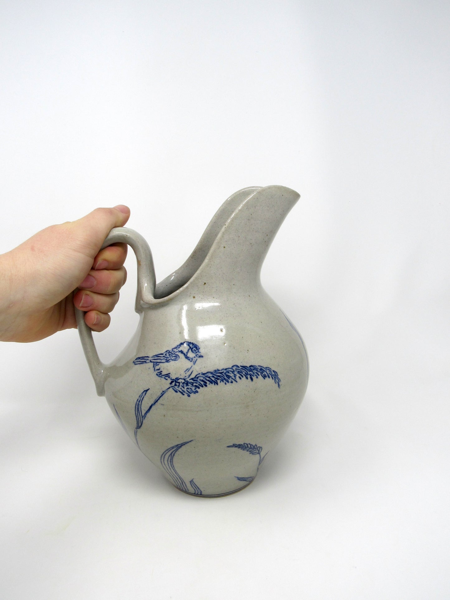Chickadees in the Meadow Pitcher