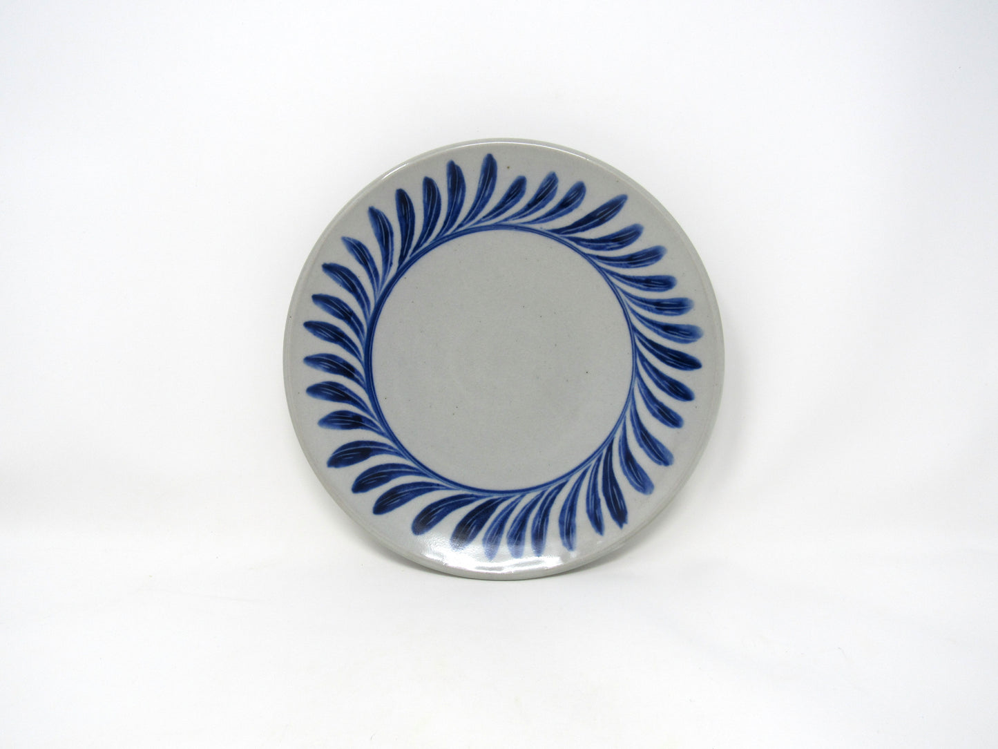 Lunch Plate with Brushwork #2