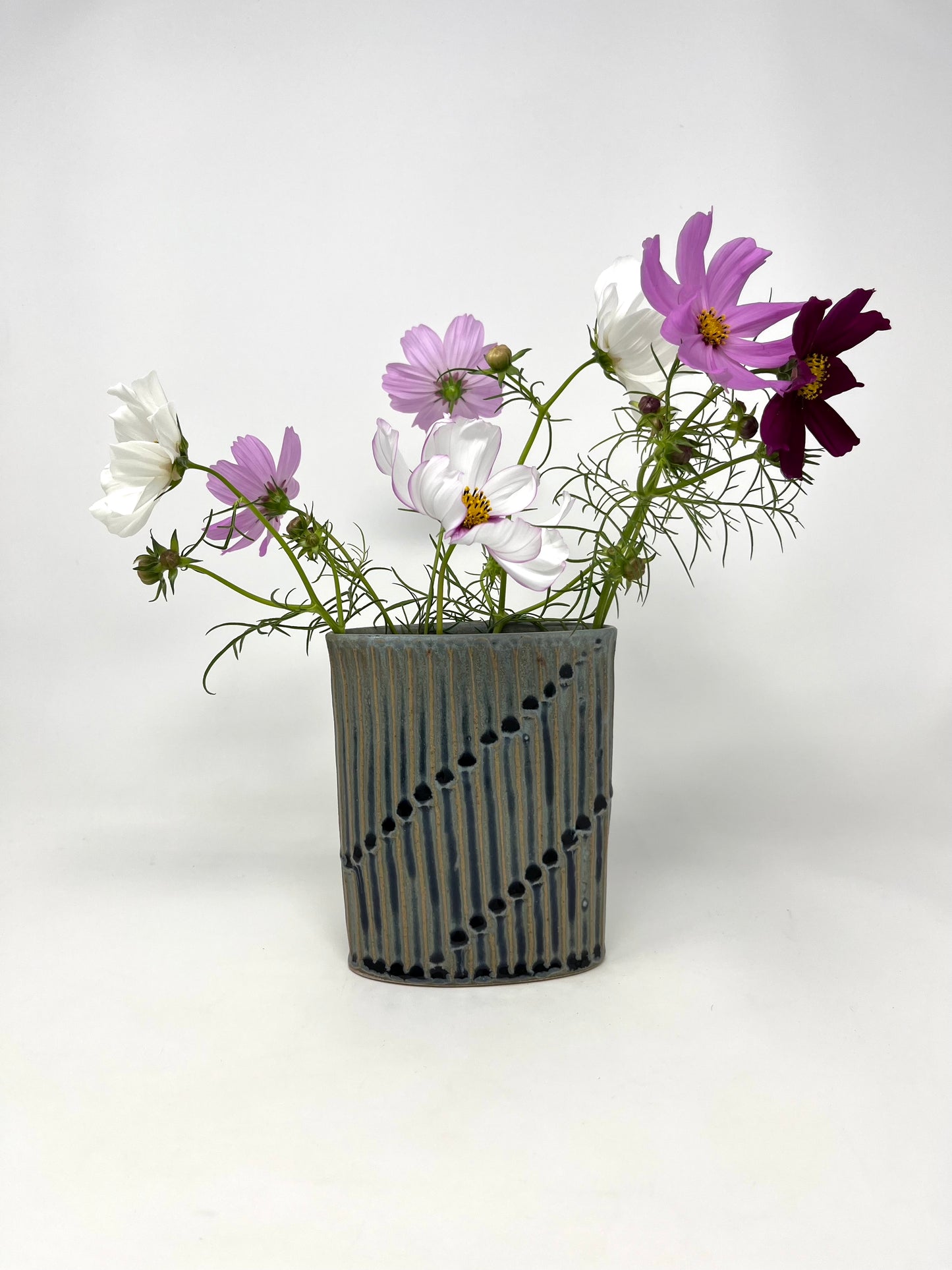 Faceted Envelope Vase #1