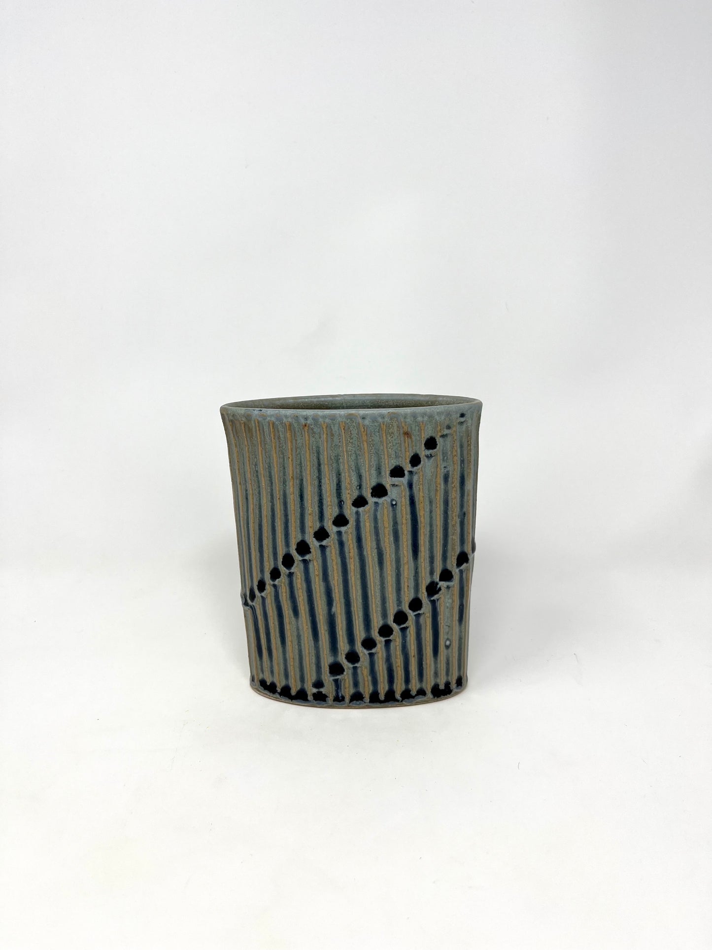 Faceted Envelope Vase #1