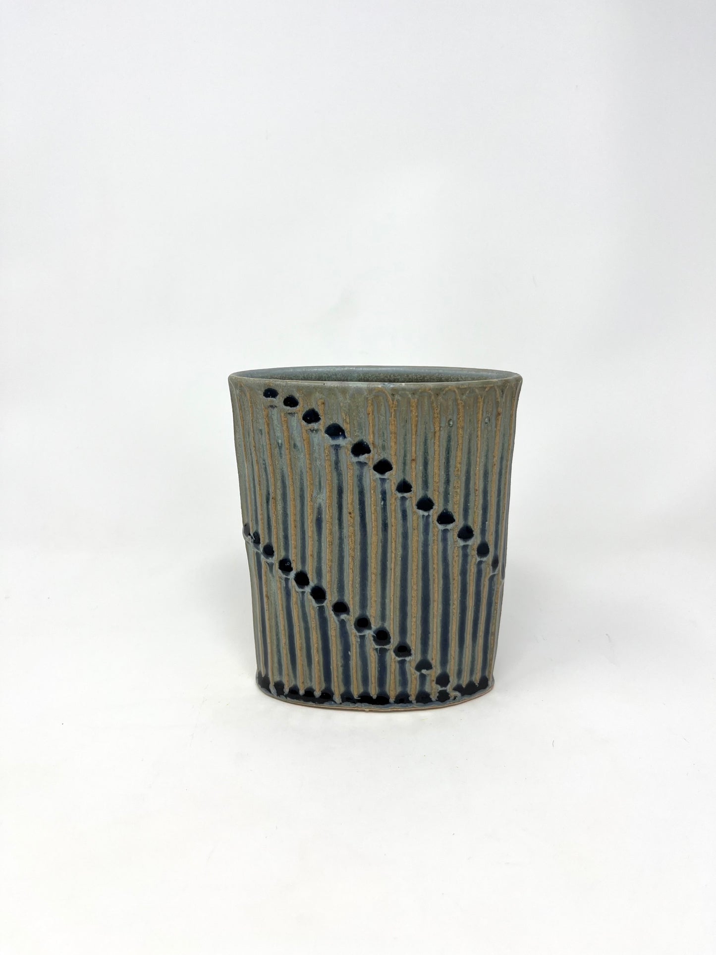 Faceted Envelope Vase #1